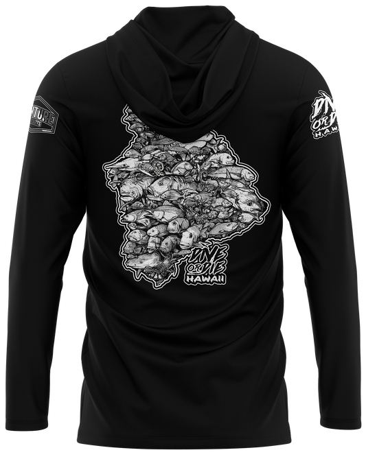 Big Island Diver Collab Dri Fit Hoodie (Adult)