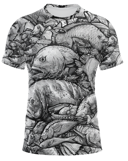 Hawaii Fish Camo Dri Fit T-Shirt (Adult/Keiki)