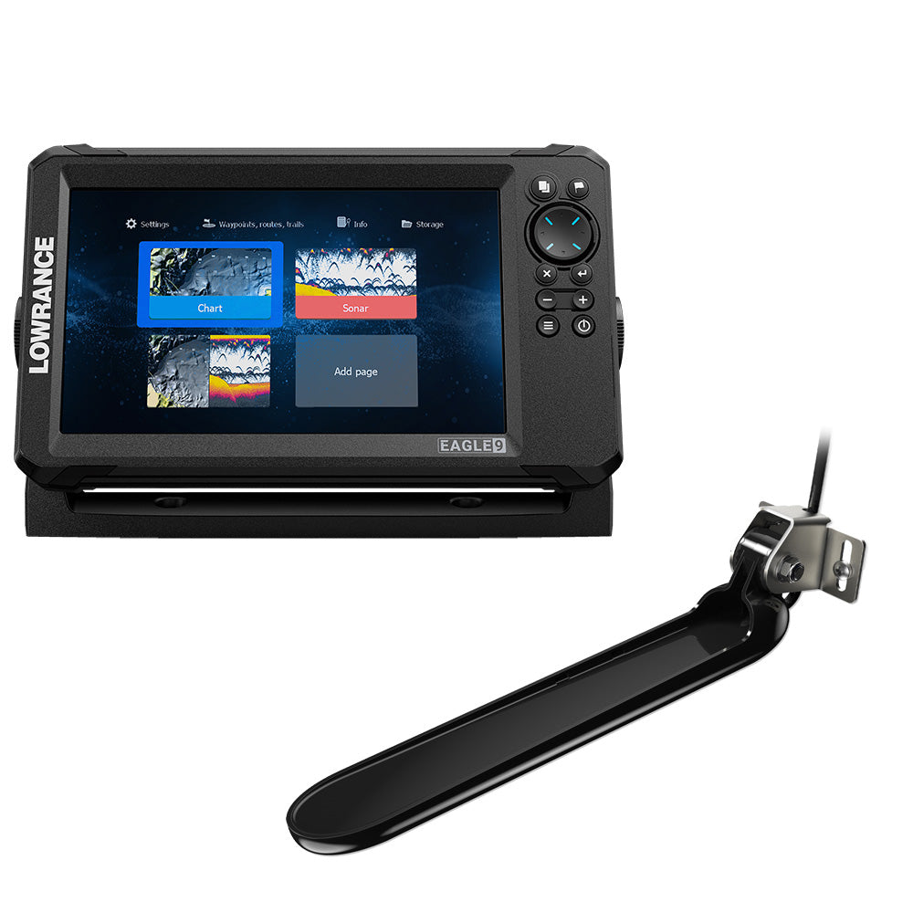 Lowrance Eagle 9 with TripleShot T/M Transducer & Discover OnBoard Chart