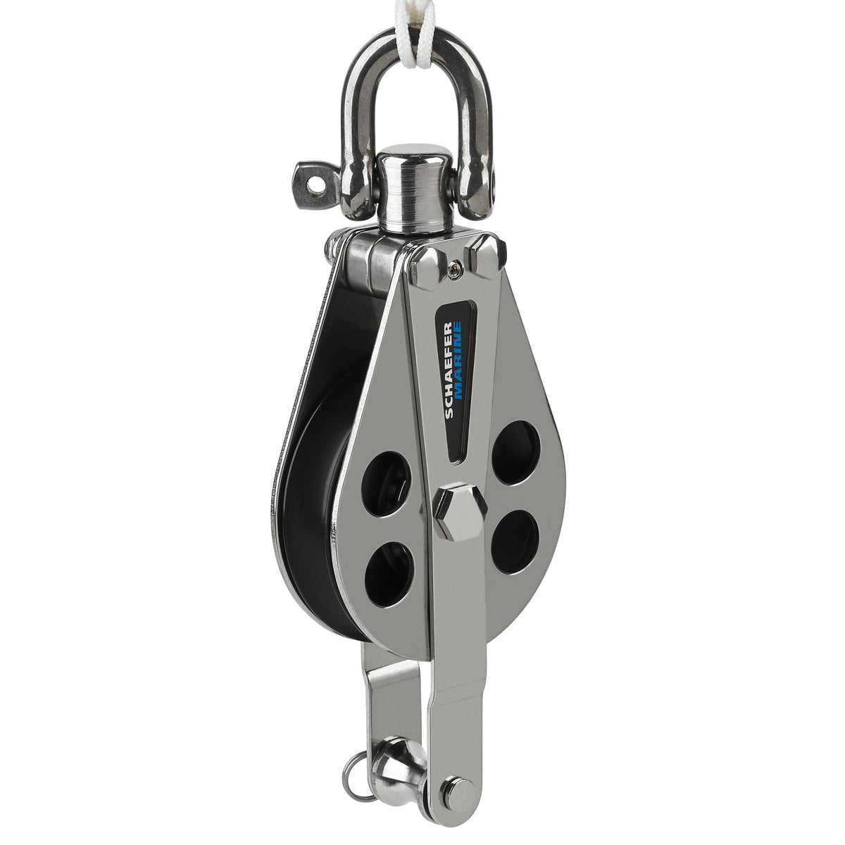 Schaefer Single, 3-Way Hd, Bkt, Alum Shv, Nomex/BB | SendIt Sailing