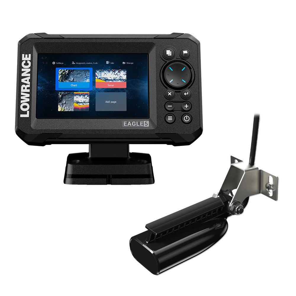 Lowrance Eagle 5 Combo with SplitShot Transducer