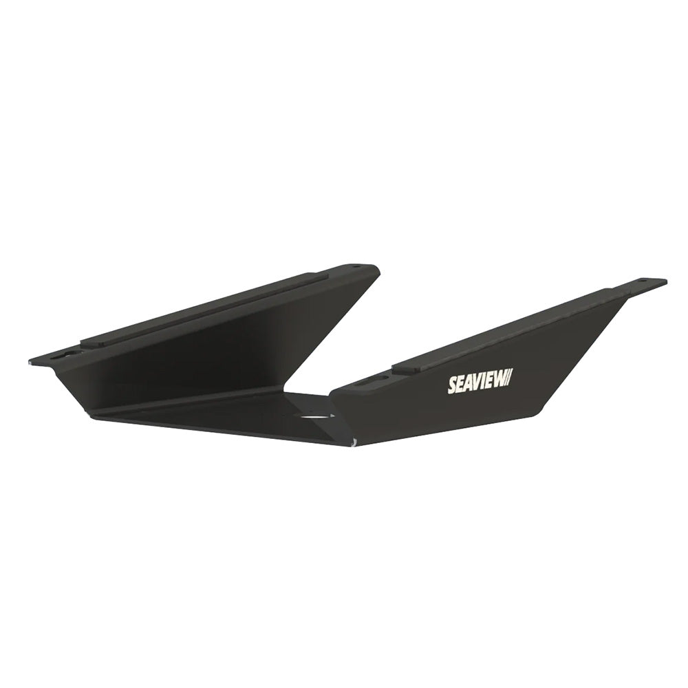 Seaview Aluminum 8° Wedge Base for Starlink Flat High-Performance Antenna - Black | SendIt Sailing