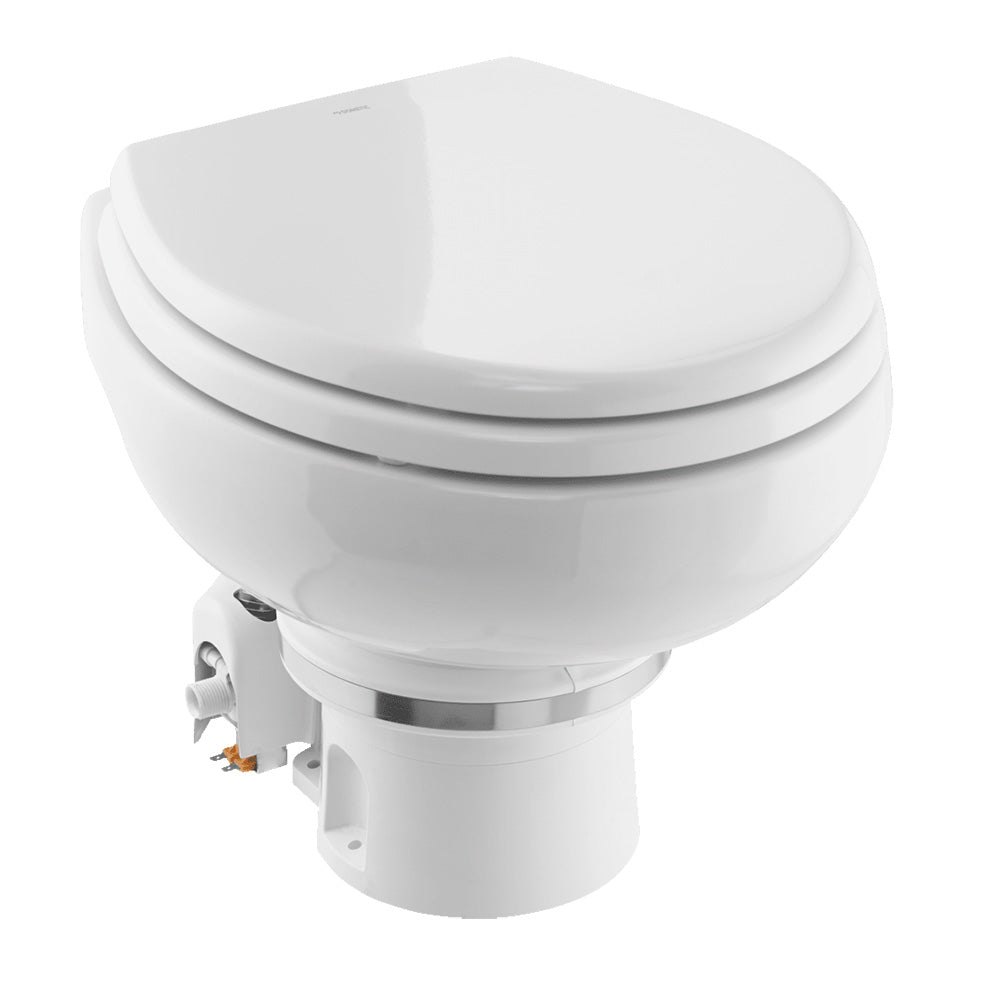 Dometic MasterFlush 7120 White Electric Macerating Toilet with Orbit Base - Freshwater - 24V