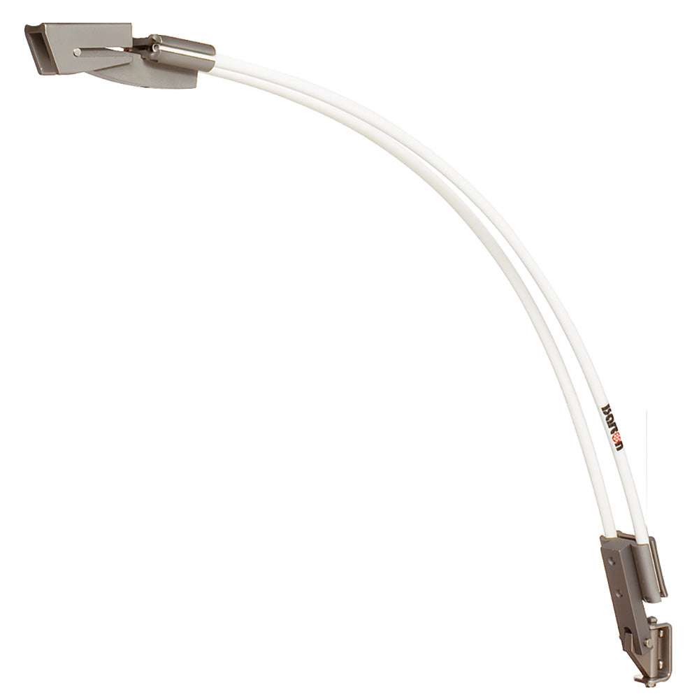 Barton Boomstrut - Silver/White for Boats 25-30ft