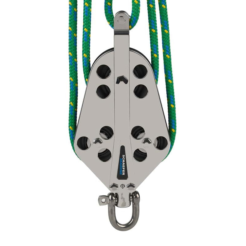 Schaefer Fiddle, 3-Way Hd, Bkt, Alum Shv, Nomex/BB | SendIt Sailing