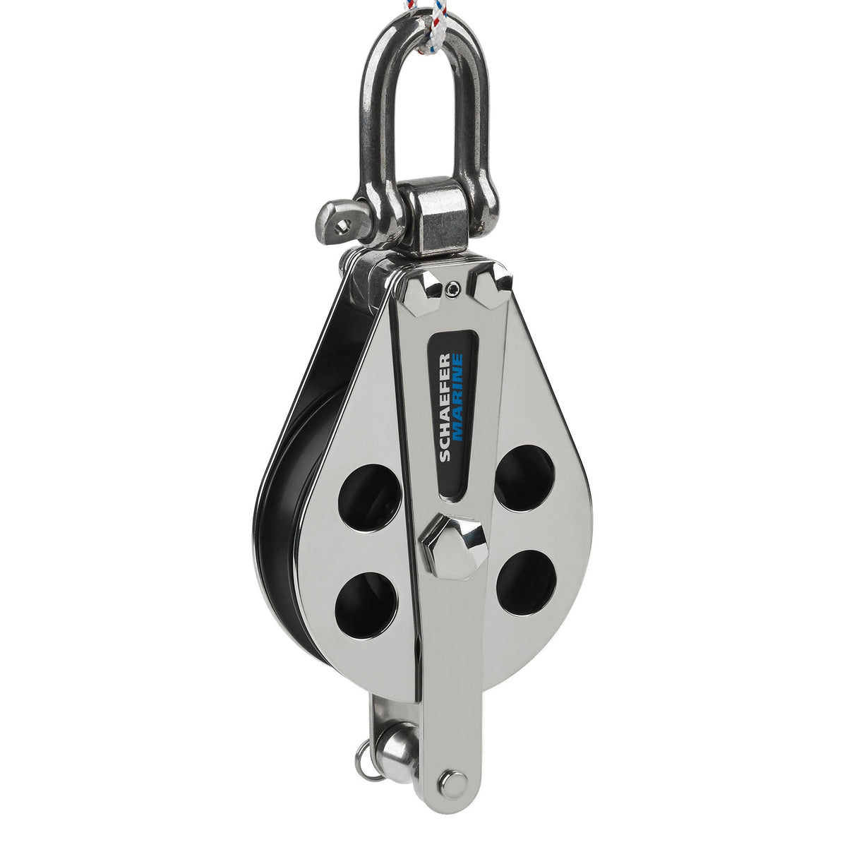 Schaefer Single, 3-Way Hd, Bkt, Alum Shv, Nomex/BB | SendIt Sailing