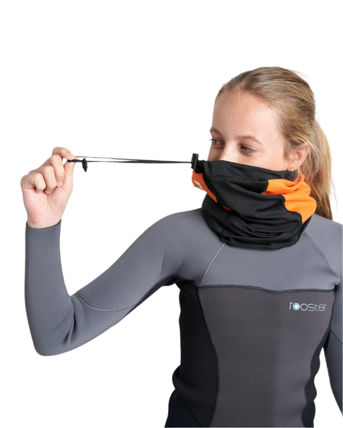 Rooster Aquafleece Neck Gaiter - ORANGE