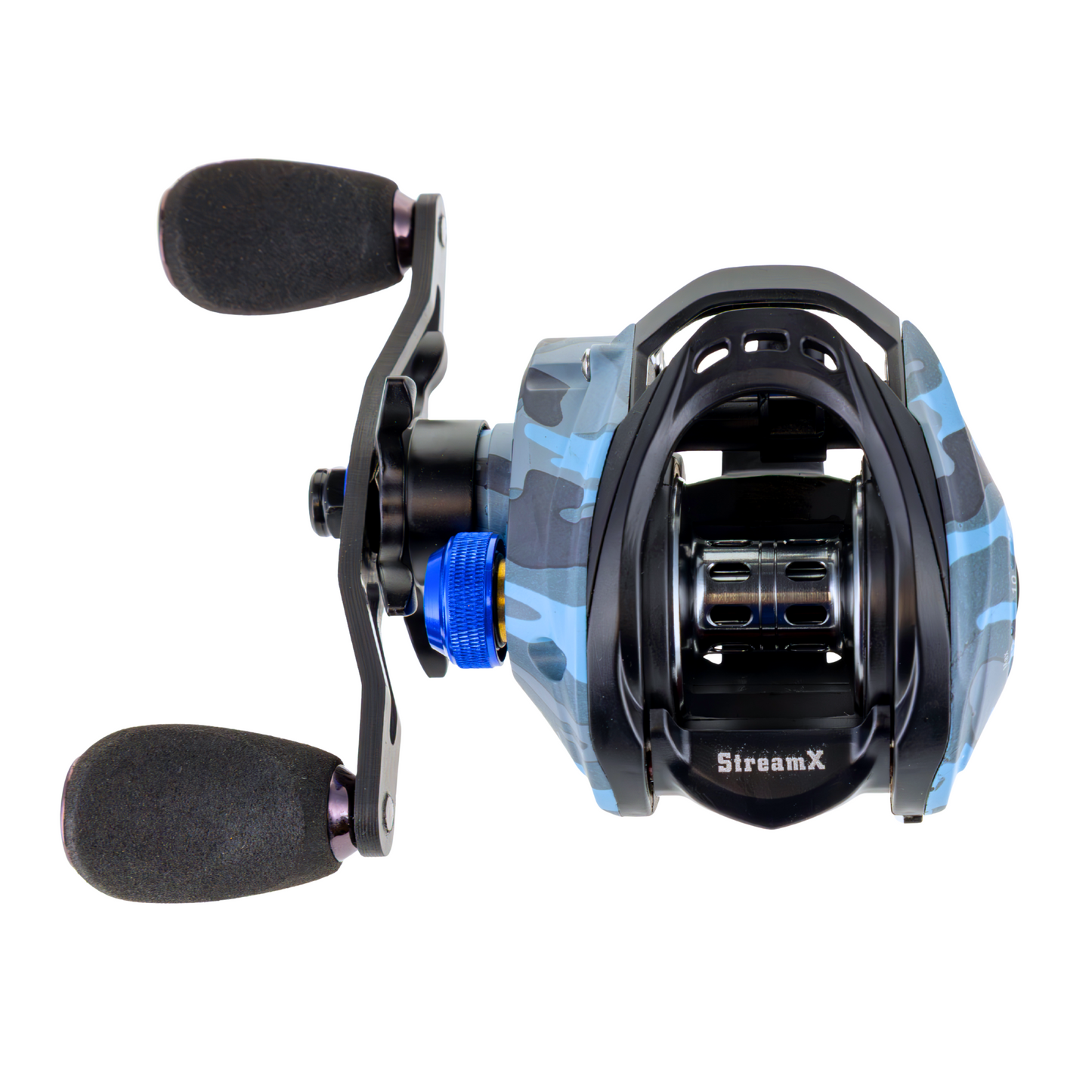 Reaction Tackle Baitcasting Fishing Reel- StreamX Edition- 7.5:1 gear ratio - NEW