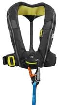 Spinlock USCG Approved Deckvest LITE PLUS Black with Lume-On