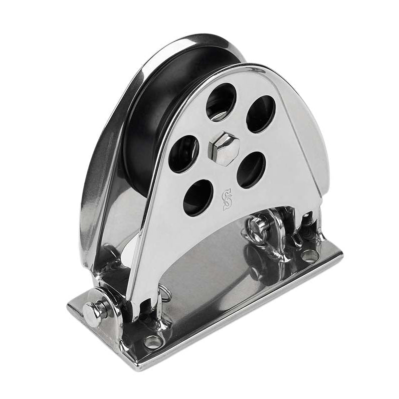 Schaefer Half-Moon Hinged Fairlead, 2 3/8in (60mm)OD | SendIt Sailing