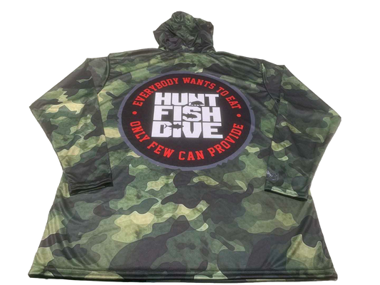 Hunt Fish Dive Dri Fit Hoodie (Adult/Keiki)