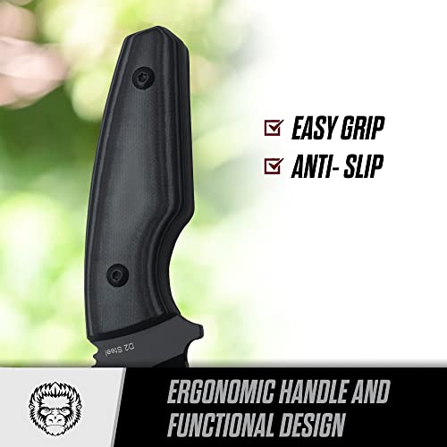 The Grey Tanto Neck Knife Giftset for Outdoors