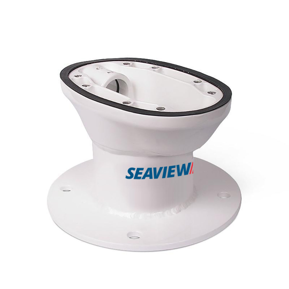 Seaview Modular Mount 8in Vertical Round Base Plate - Top Plate Required | SendIt Sailing