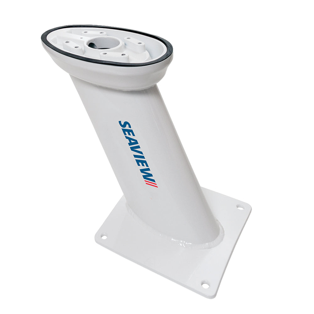 Seaview 18in Modular Mount AFT Raked 10 x 10 Base Plate - for Large Sat Domes - 18in Top Plate Required | SendIt Sailing