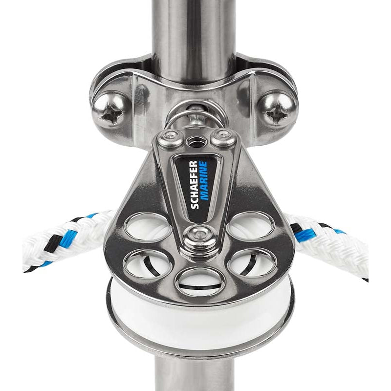 Schaefer Pulpit Furling Lead, 2in (51mm) Sheave | SendIt Sailing