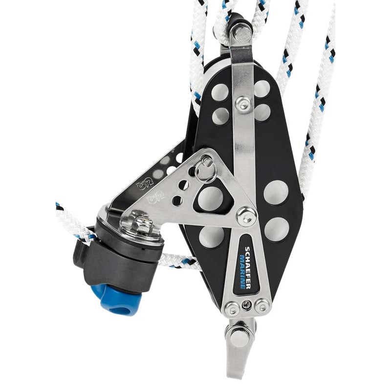 Schaefer Fiddle, Universal Head, Reversable Cam, Bkt | SendIt Sailing