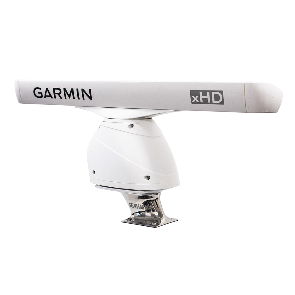 Seaview 5in Stainless Steel Power Mount - 7in x 7in Base - for Garmin/Raymarine 3G/4G Radar | SendIt Sailing