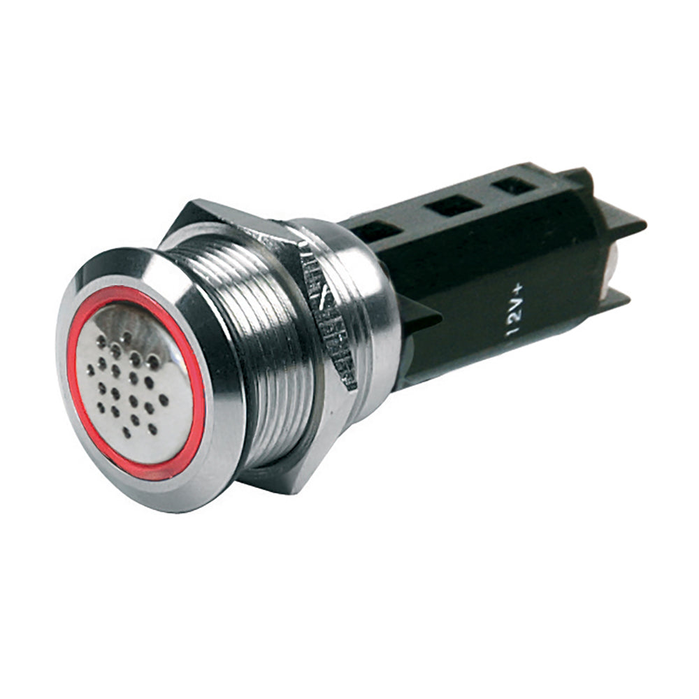 BEP 24V Buzzer with Warning Light - Red