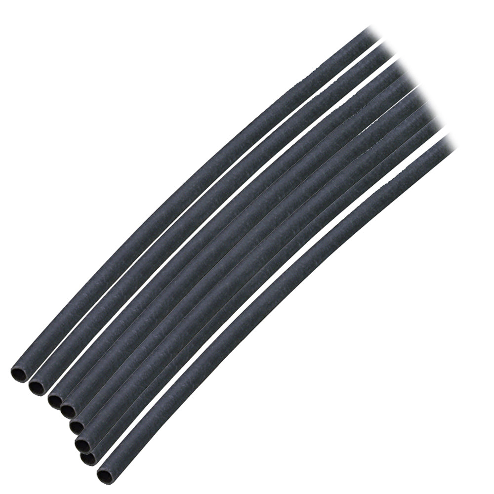 Ancor Adhesive Lined Heat Shrink Tubing (ALT) - 1/8in x 12in - 10-Pack - Black