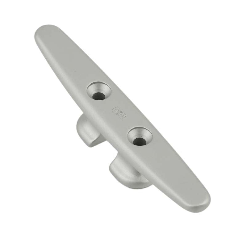 Schaefer Cleat, Open Base, 6in (152mm), Silver | SendIt Sailing
