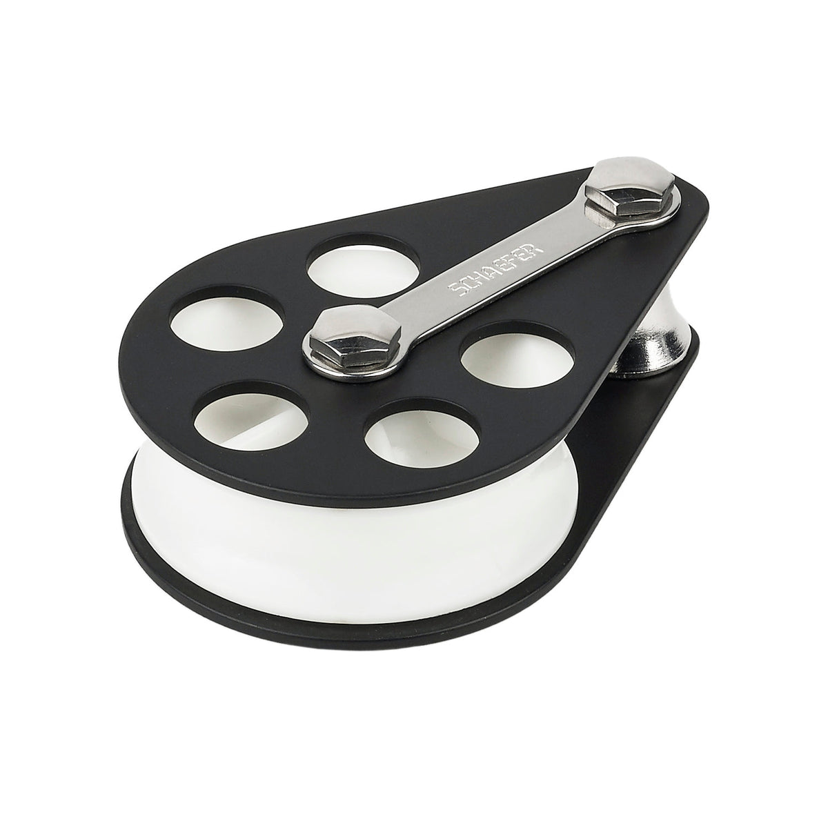 Schaefer Utility, 2 3/8in (60mm) OD, Remov Delrin Shv | SendIt Sailing