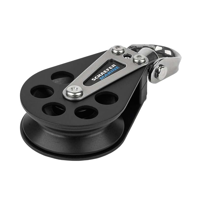 Schaefer Single, Universal Head, Aluminum Sheave | SendIt Sailing