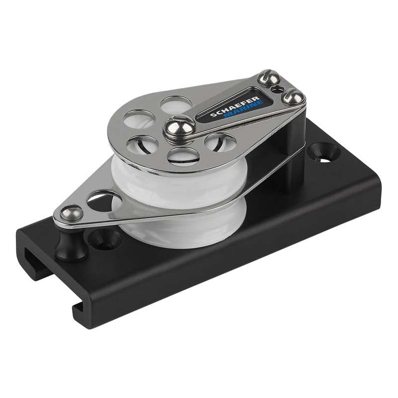 Schaefer Traveler Control, 1 1/2in (38mm) Double, Bkt | SendIt Sailing