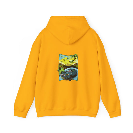 Vehicle Damage Attempt Heavy Blend™ Hooded Sweatshirt