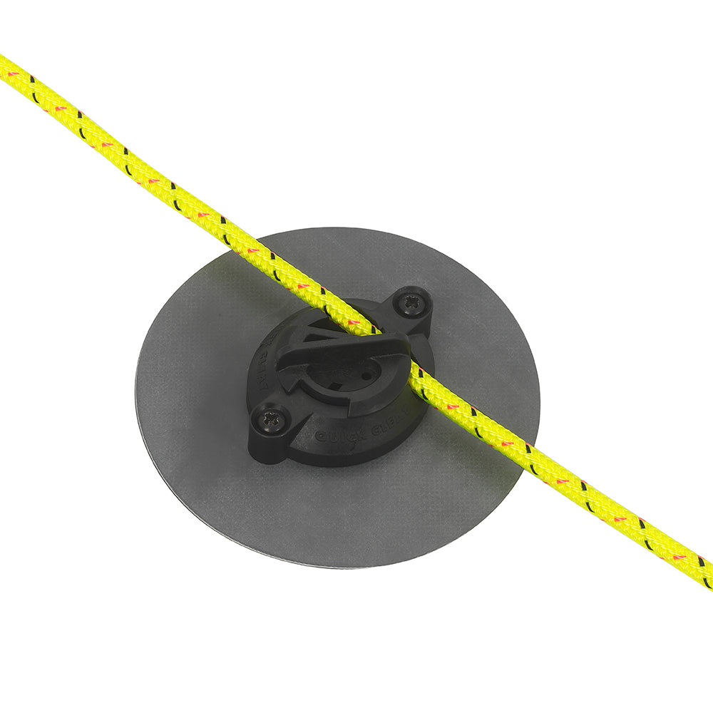 Barton Marine Quick Cleat - On a Patch for Inflatables - 1/4in