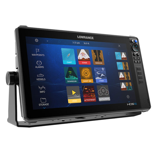 Lowrance HDS PRO 16 - with Preloaded C-MAP DISCOVER OnBoard - No Transducer | SendIt Sailing