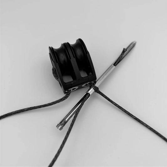 Allen 30mm Tie On Double Block with Soft Shackle