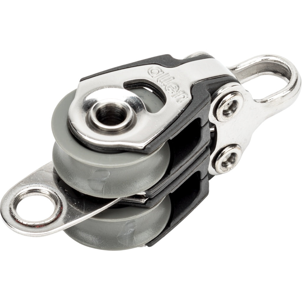 Allen 20mm Plain Bearing Double Block with Becket
