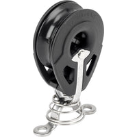 Allen 40mm Dynamic Single Strap Block with Lacing Eye And Spring