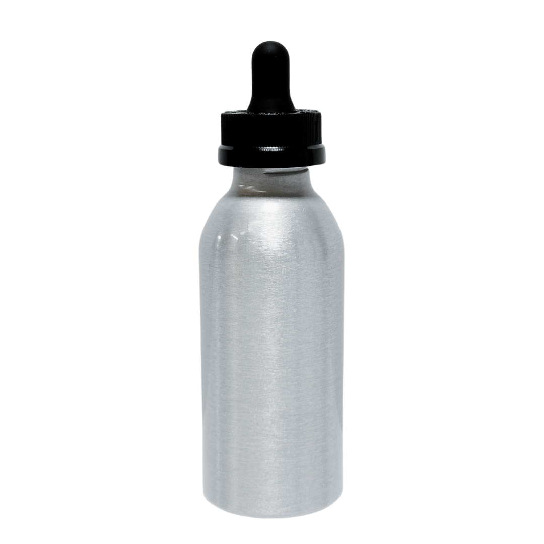 Aluminum Bottle with Glass Dropper