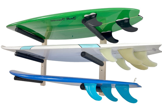 ARMED SURFBOARD WALL STORAGE RACK