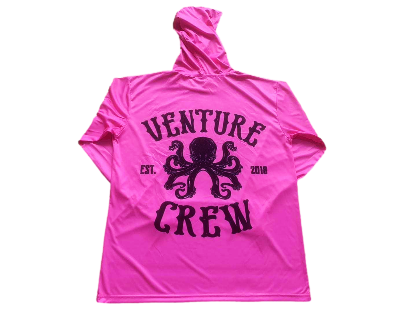 Venture Crew Dri Fit Hoodie HI-VIS Pink (Adult/Keiki)