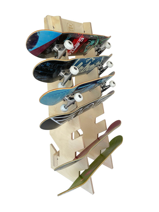 The Pro Skateboard Floor Display Rack