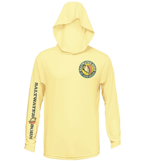 St. Pete Beach, FL Blue Marlin Long Sleeve UPF 50+ Dry-Fit Hoodie