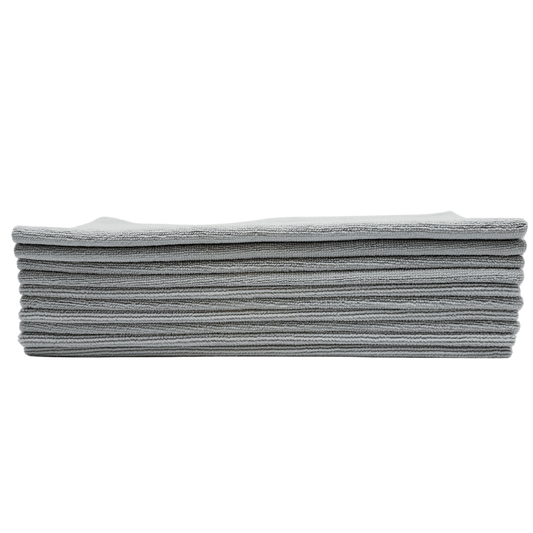 Grey Edgeless Microfiber - Pack of 10
