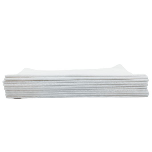 White Edgeless Microfiber - Pack of 10