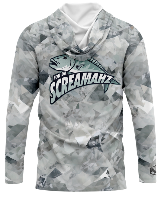 FDS Uku Whitewash Dri Fit Hoodie (Adult/Keiki)