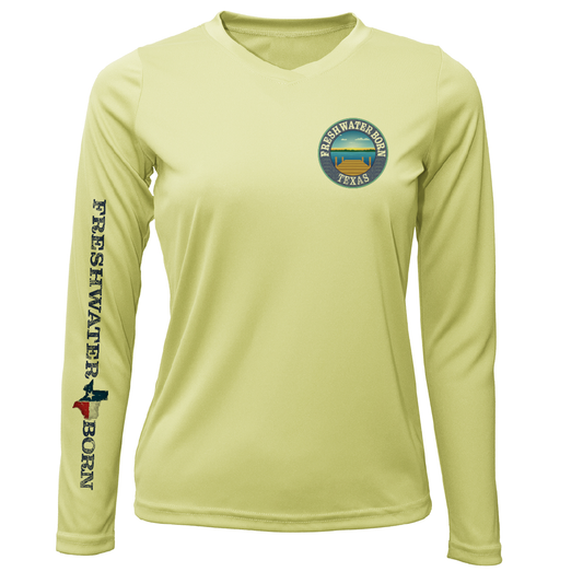 State of Texas Freshwater Born Women's Long Sleeve UPF 50+ Dry-Fit Shirt