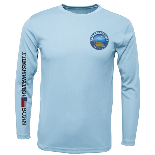 Florida Freshwater Born "Surrender The Booty" Boy's Long Sleeve UPF 50+ Dry-Fit Shirt