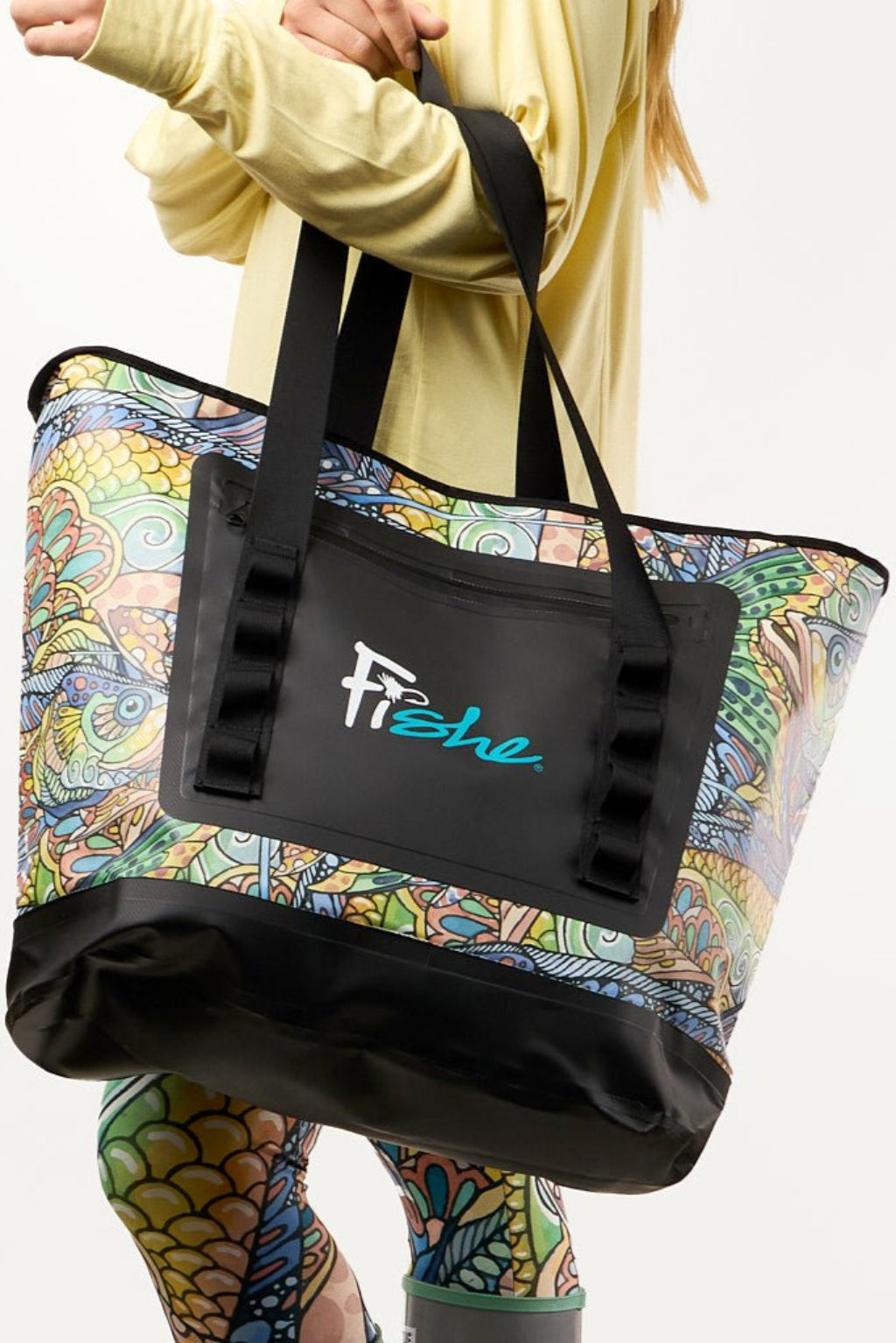 Tropical Tarpon Wedge Tote Dry Bag