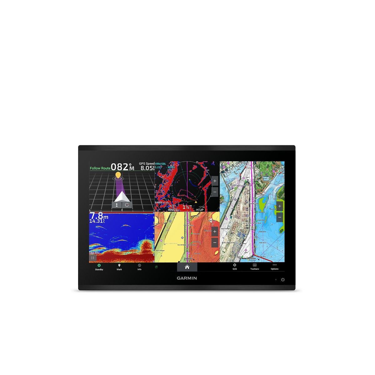 Garmin 4K GPSMAP9224 24in Plotter With US and Canada GN+ | SendIt Sailing