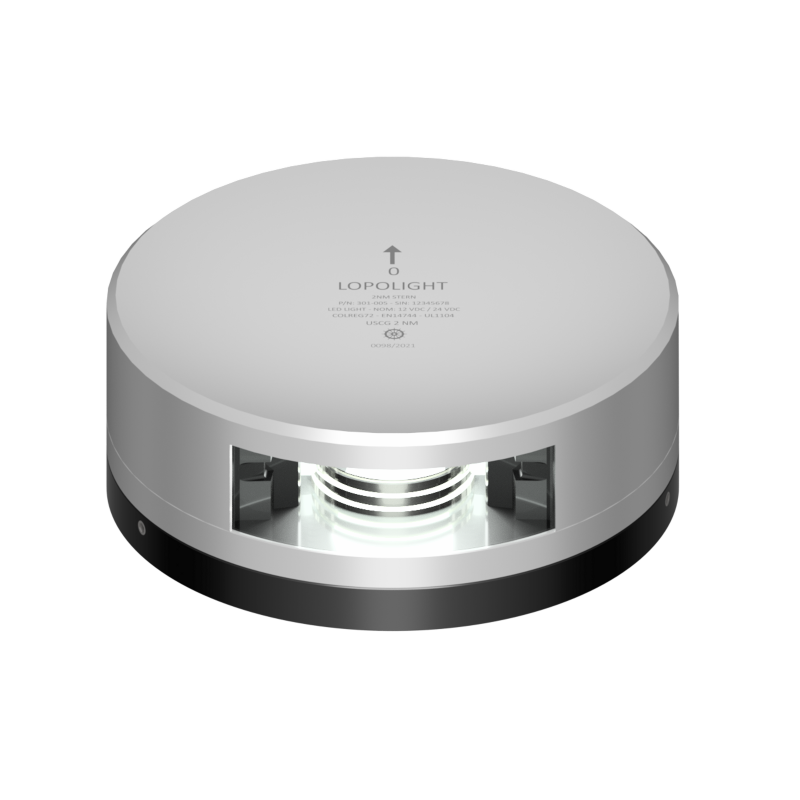 Lopolight 2nm Stern Silver with FB Base | SendIt Sailing