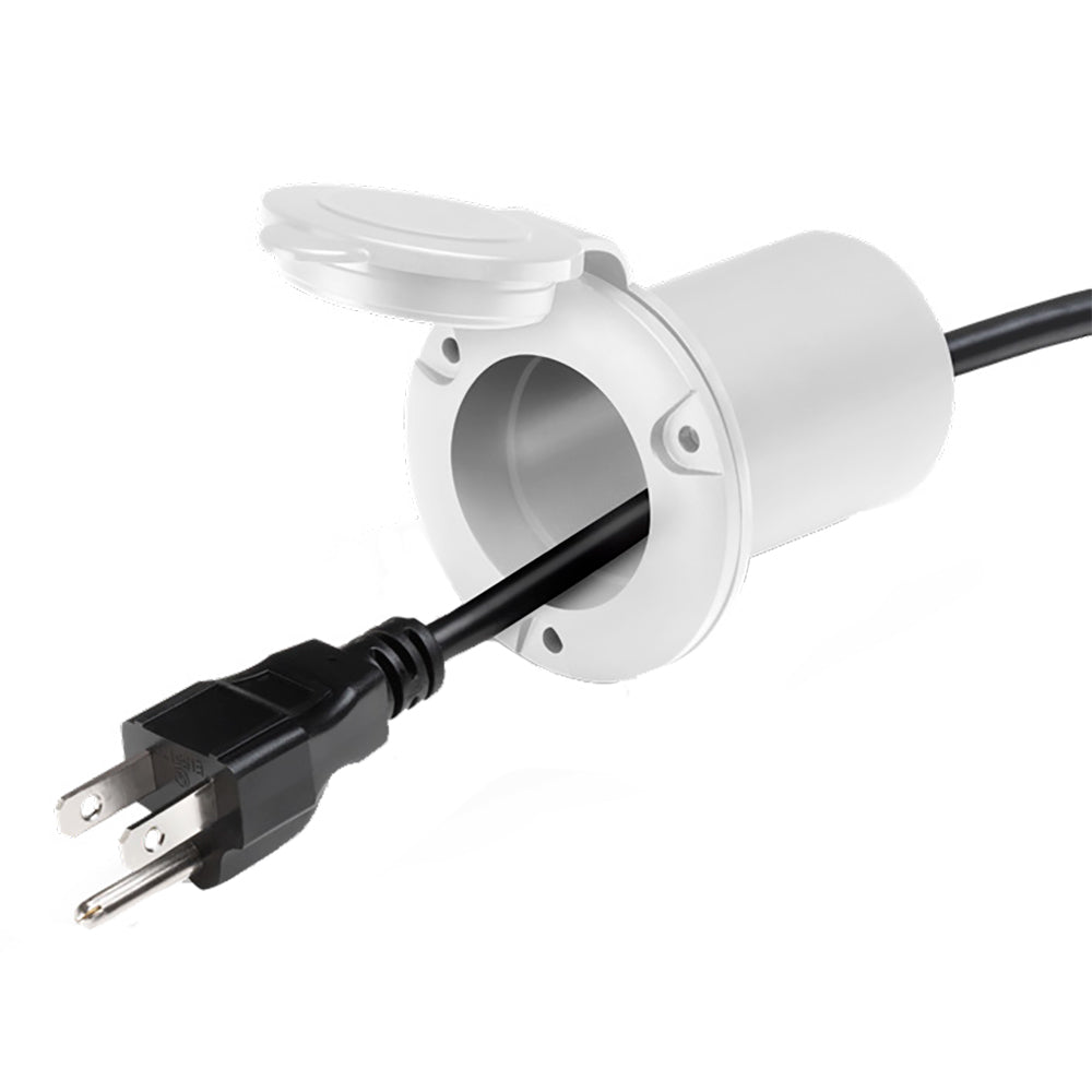 Guest Ac Universal Plug Holder - White | SendIt Sailing