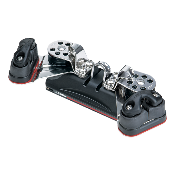 Harken Long Midrange Captive Ball Traveler Car with Cams | SendIt Sailing