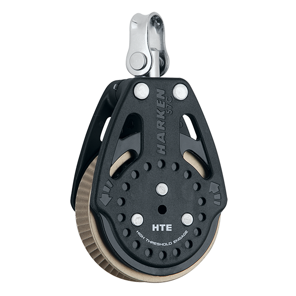 Harken 57mm RatchamaticHTE Block Swivel, 1.5x Grip | SendIt Sailing