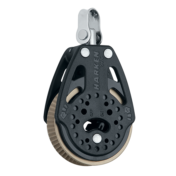 Harken 57mm Ratchet Block Swivel, 1.5x Grip | SendIt Sailing